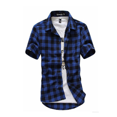 Red And Black Men Shirt