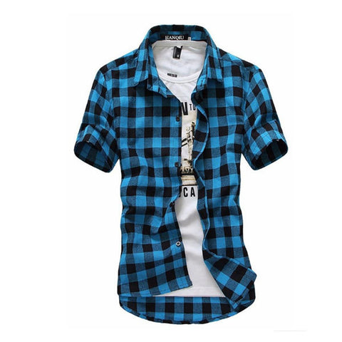 Red And Black Men Shirt