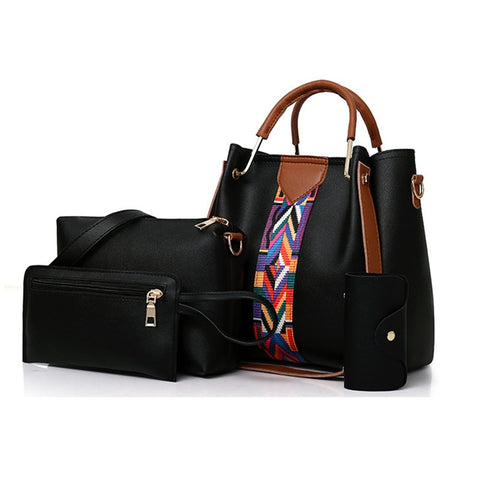 4PCS Set Purses and Handbags