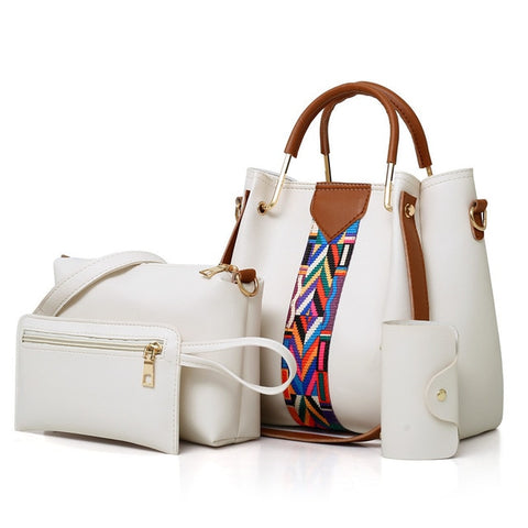 4PCS Set Purses and Handbags